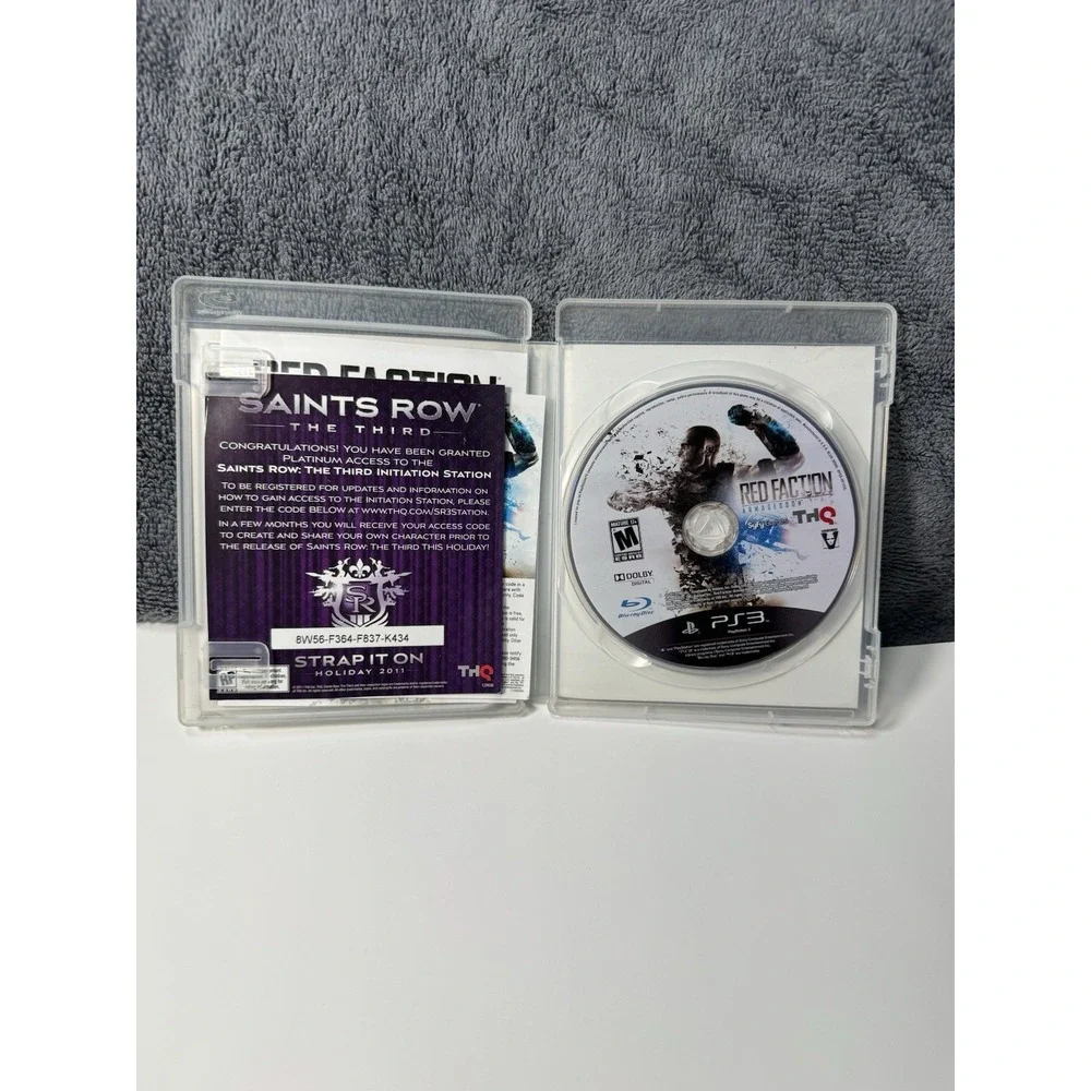 Red Faction: Armageddon (Sony PlayStation 3, 2011)